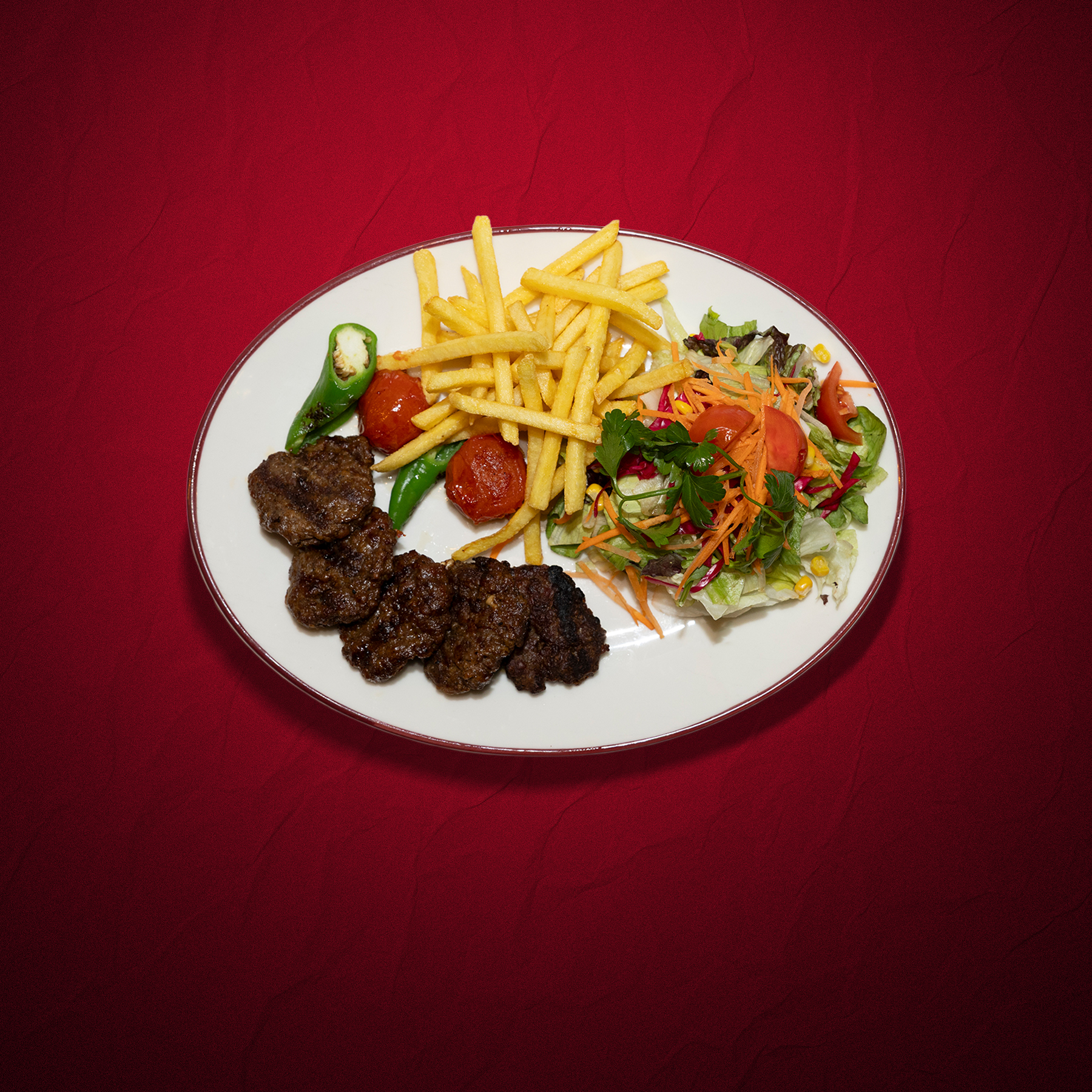 Rosso Kasap Köfte Menü