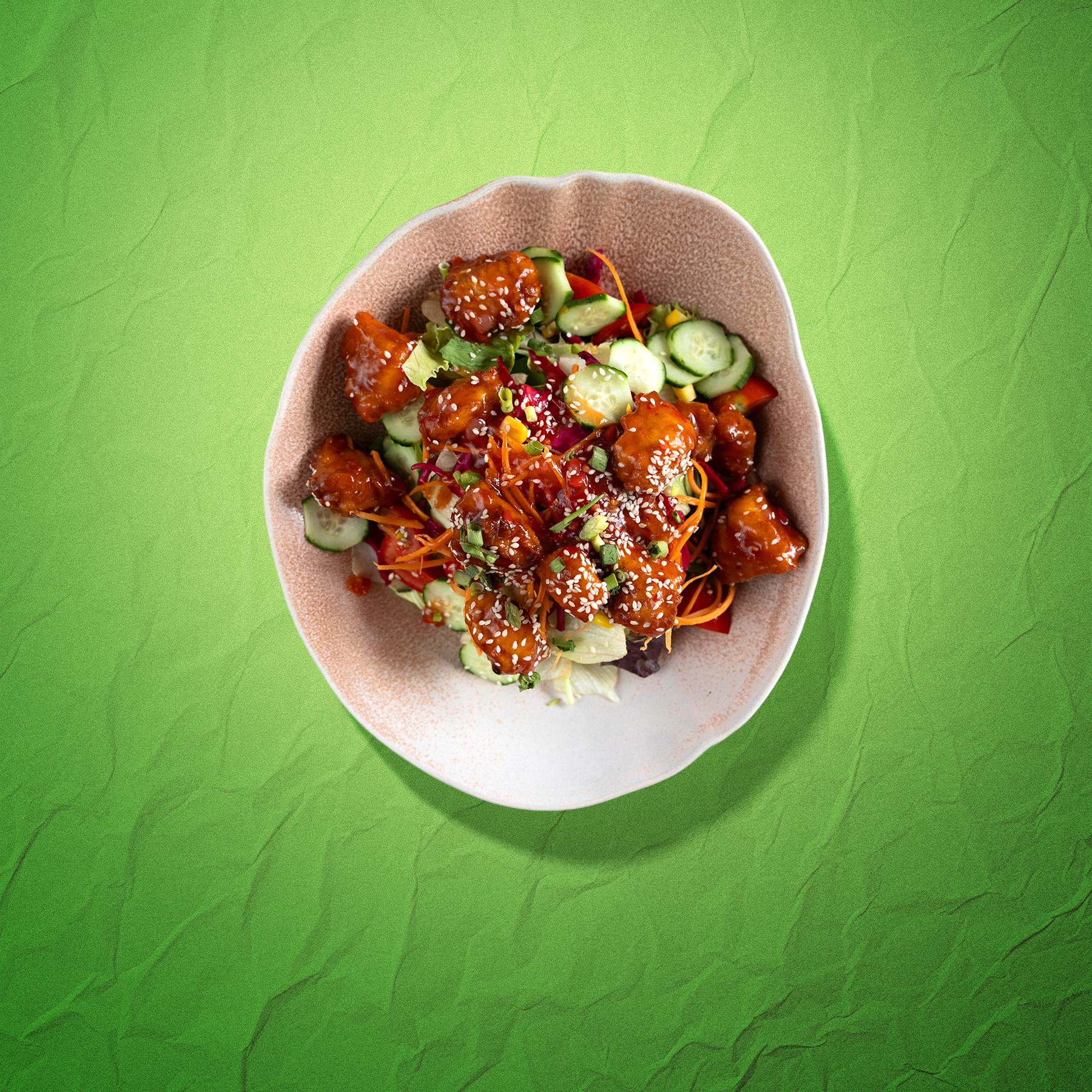 CRISPY SWEET CHİLİ SALAD